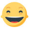 Smiling Face With Open Mouth & Smiling Eyes emoji on Mozilla